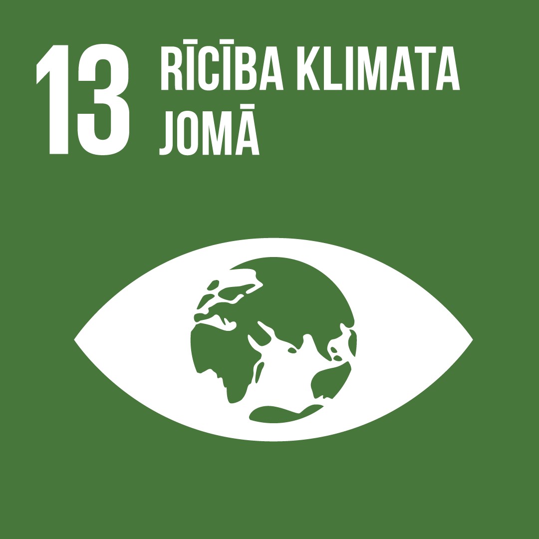 ANO 13. IAM "Veikt steidzamus pasākumus, lai cīnītos pret klimata pārmaiņām un to ietekmi" ikona