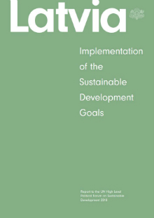 Latvia. Review on the implementation of SDGs
